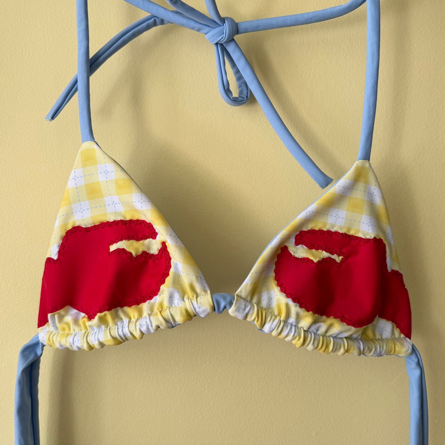 Lobster Claw Gingham Top